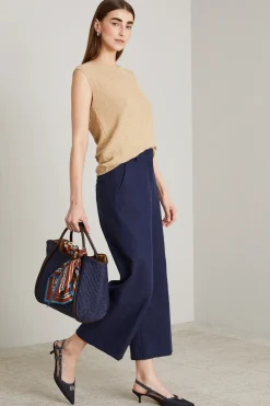 Maglia in filato di lino - Beige