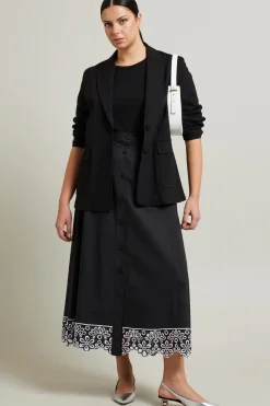 Maglia in filato di pura lana - Nero