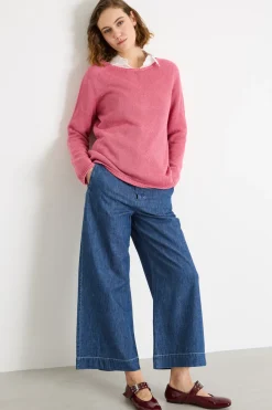 Maglia in filato leggero - Rosa