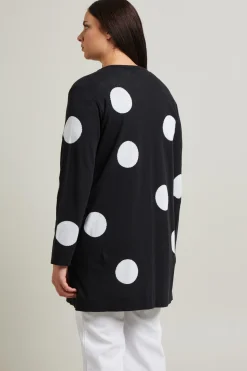 Maglia lavorazione jacquard - Nero Bianco