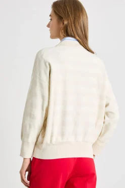 Maglia morbida bouclé - Bianco