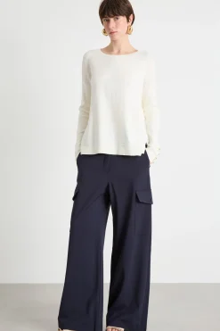 Maglia oversize - Bianco