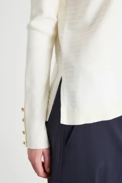 Maglia oversize - Bianco