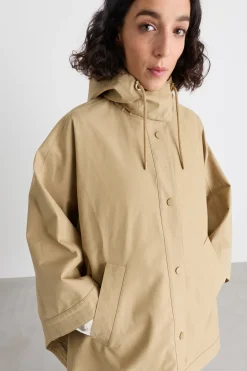 Mantella in gabardina - Cammello