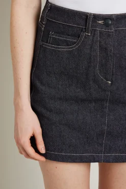 Minigonna in denim - Blu Denim