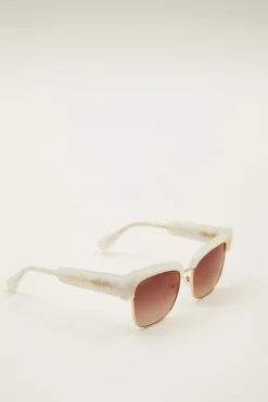 Occhiali da sole - Bianco Rosa