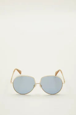 Occhiali da sole sagomati - Azzurro