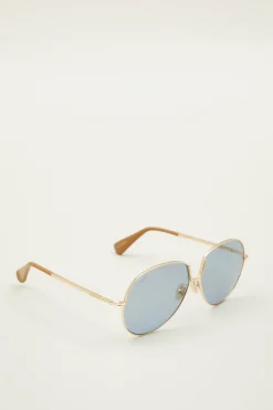 Occhiali da sole sagomati - Azzurro