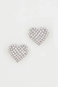 Orecchini a cuore - Argento