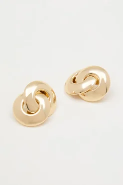Orecchini a doppio anello - Oro