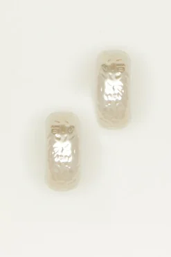 Orecchini in ottone - Argento