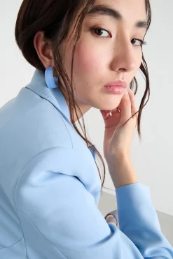Orecchini smaltati - Azzurro