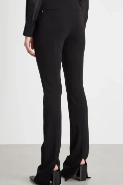 Pantalone aderente in jersey - Nero