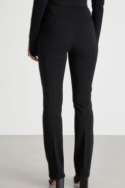 Pantalone aderente in jersey - Nero