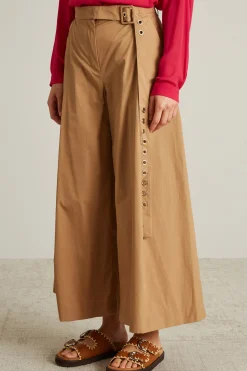 Pantalone ampio - Beige