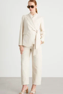 Pantalone ampio - Bianco