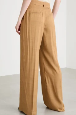 Pantalone ampio - Cammello