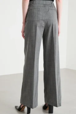 Pantalone ampio e dritto - Grigio