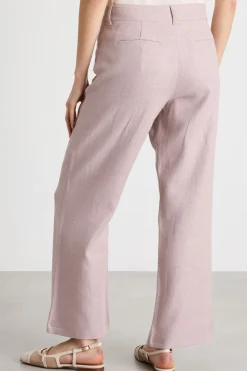 Pantalone ampio e dritto - Rosa
