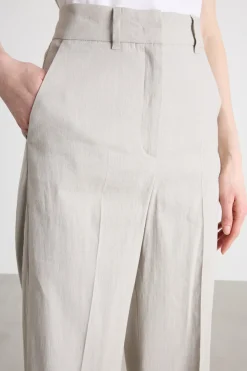 Pantalone ampio - Grigio