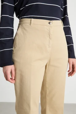 Pantalone ampio in bull - Cammello