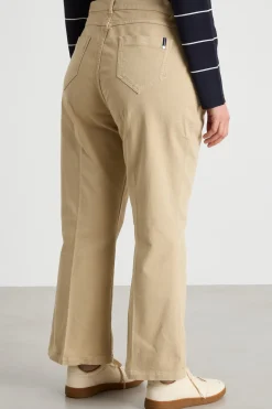 Pantalone ampio in bull - Cammello