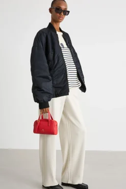 Pantalone ampio in jersey - Bianco
