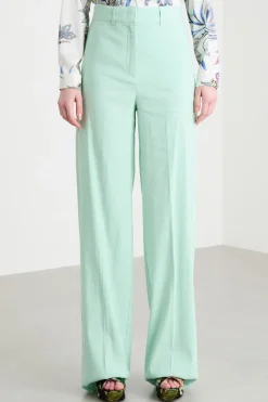 Pantalone ampio - Verde