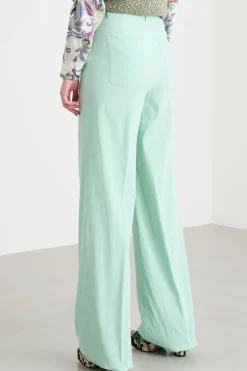 Pantalone ampio - Verde