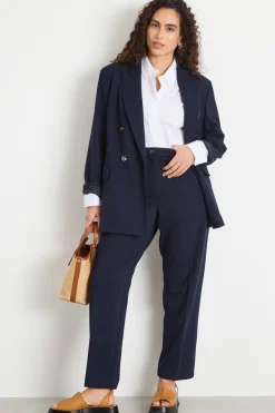 Pantalone a sigaretta - Blu