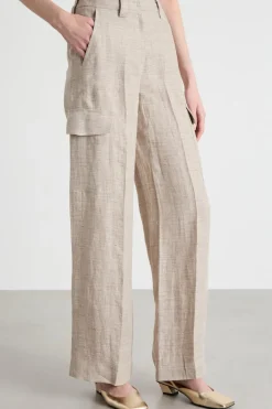 Pantalone cargo - Beige