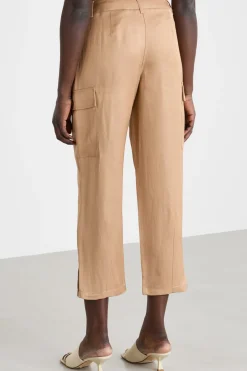 Pantalone cargo - Cammello