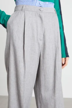 Pantalone carrot fit - Grigio
