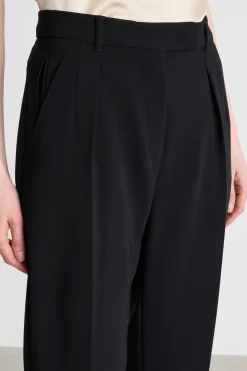 Pantalone carrot in cady - Black