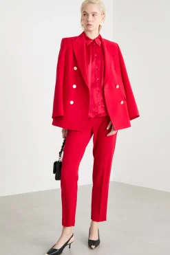Pantalone carrot - Rosso
