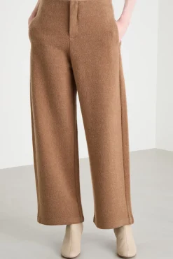 Pantalone cocoon in jersey - Marrone