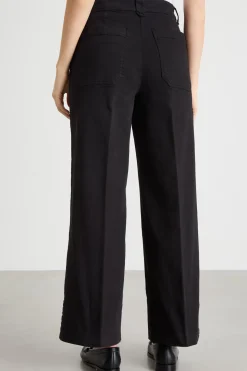 Pantalone con cintura - Nero