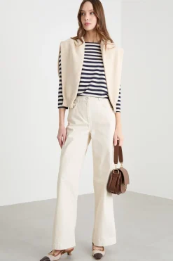 Pantalone dalla linea dritta - Bianco