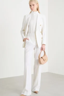 Pantalone dritto - Bianco
