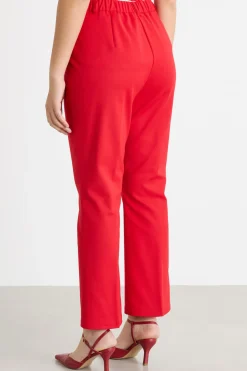 Pantalone flare - Rosso