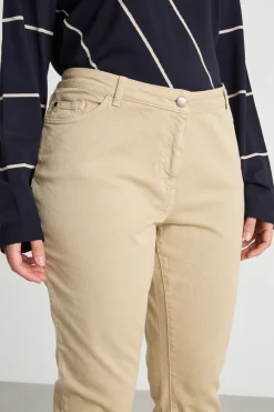 Pantalone in bull stretch - Cammello