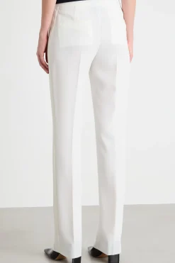 Pantalone in cady - Bianco