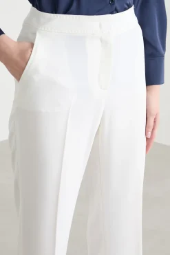 Pantalone in cady - Bianco