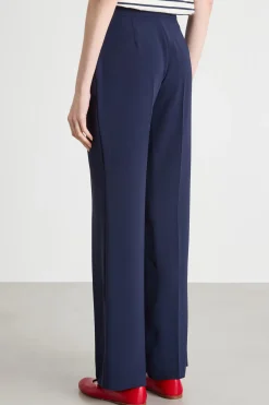Pantalone in cady - Blu