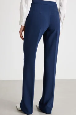Pantalone in cady - Blu