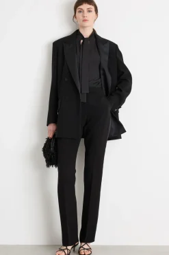 Pantalone in cady - Nero