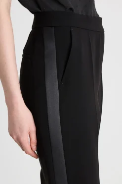 Pantalone in cady - Nero