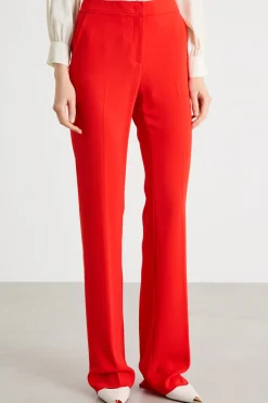 Pantalone in cady - Rosso