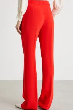 Pantalone in cady - Rosso