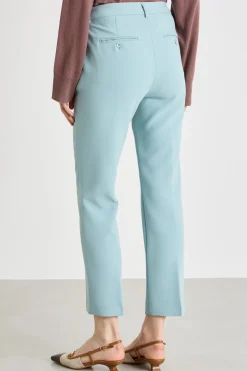Pantalone in doppia tela - Azzurro
